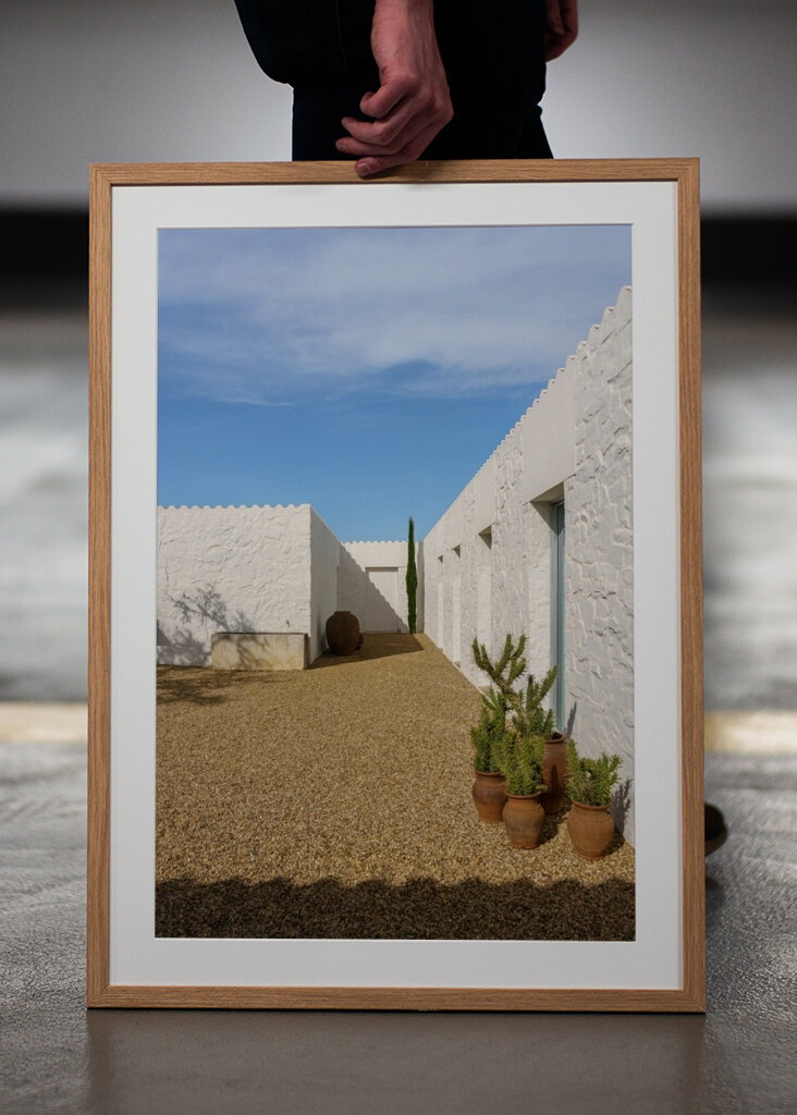 Sunlit Courtyard Tranquil