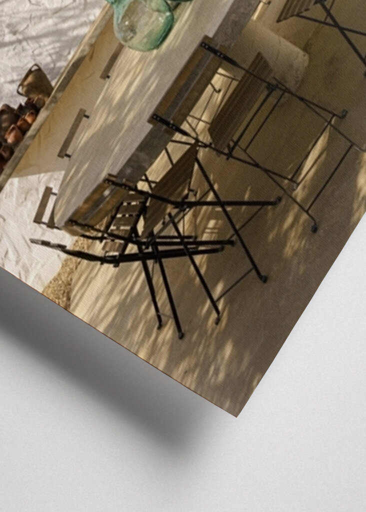 Pranzo all'aperto rustico