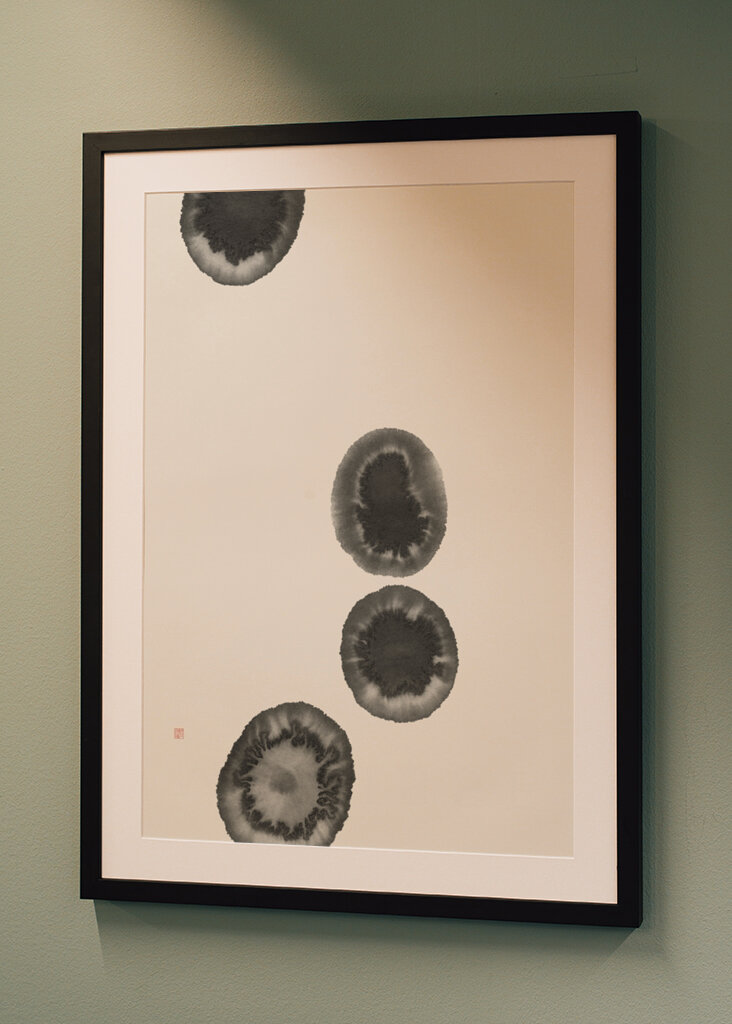 Flujo de floración de tinta