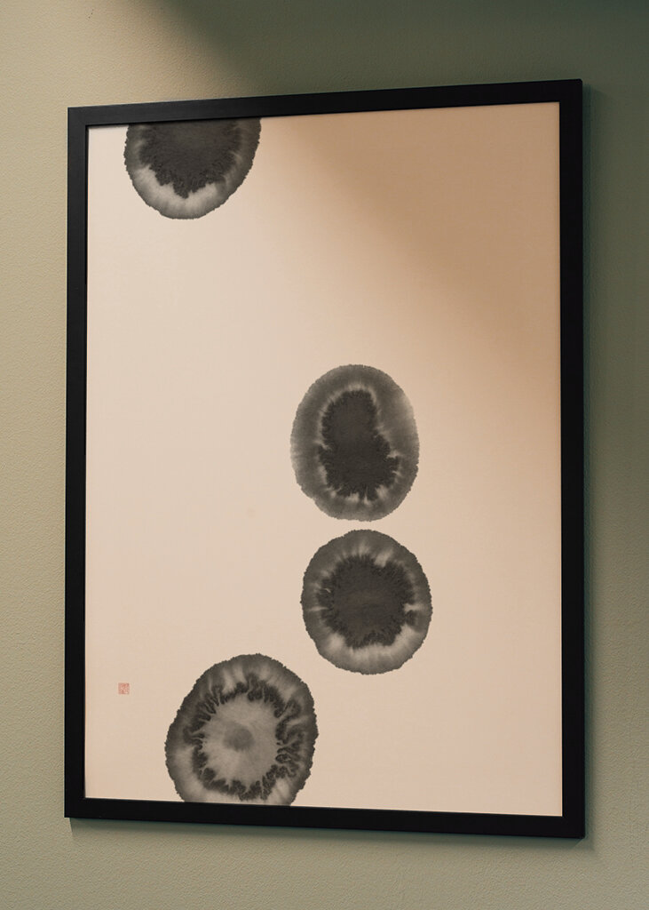 Flujo de floración de tinta