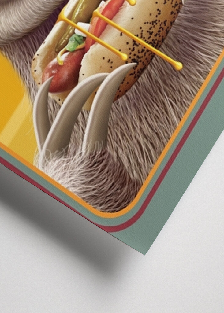 Czas na przekąskę leniwca