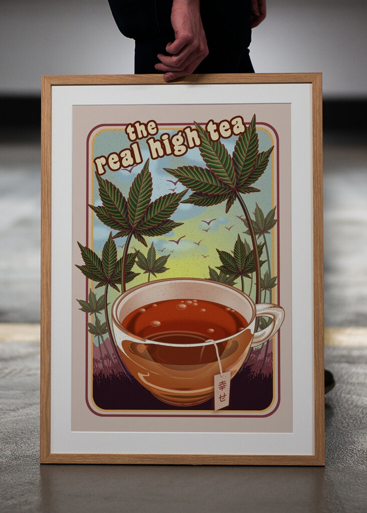 Delizia dell'infuso frondoso