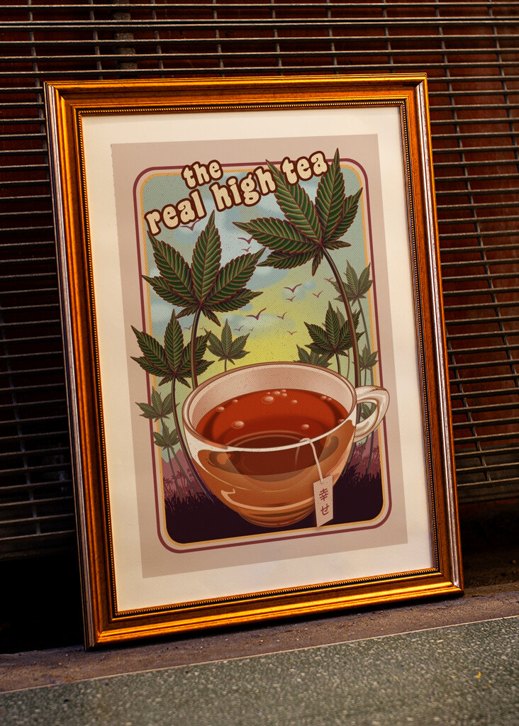 Delizia dell'infuso frondoso