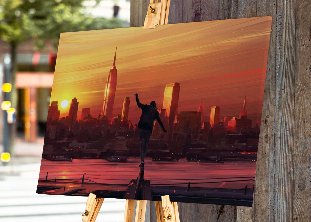 Balance des Stadtbildes