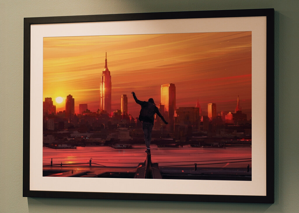 Balance des Stadtbildes