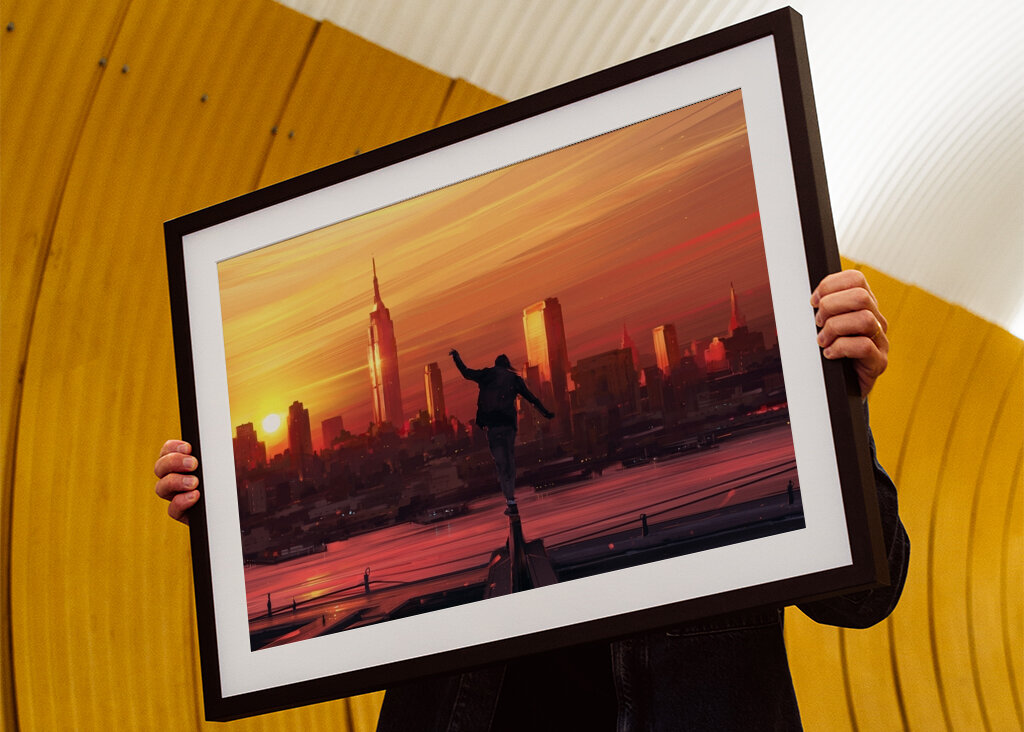 Balance des Stadtbildes