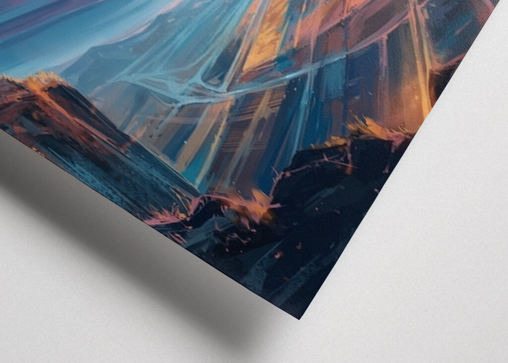 Klid při západu slunce