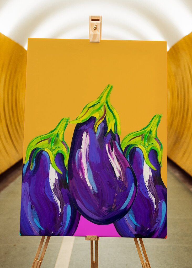 Vibrant Eggplants