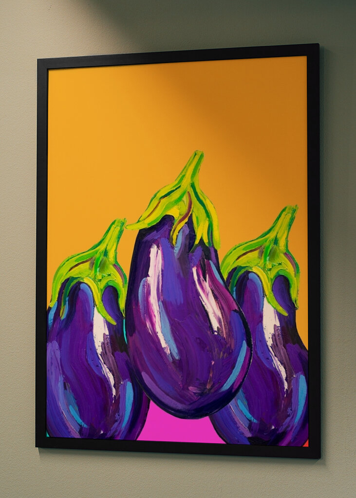 Vibrant Eggplants