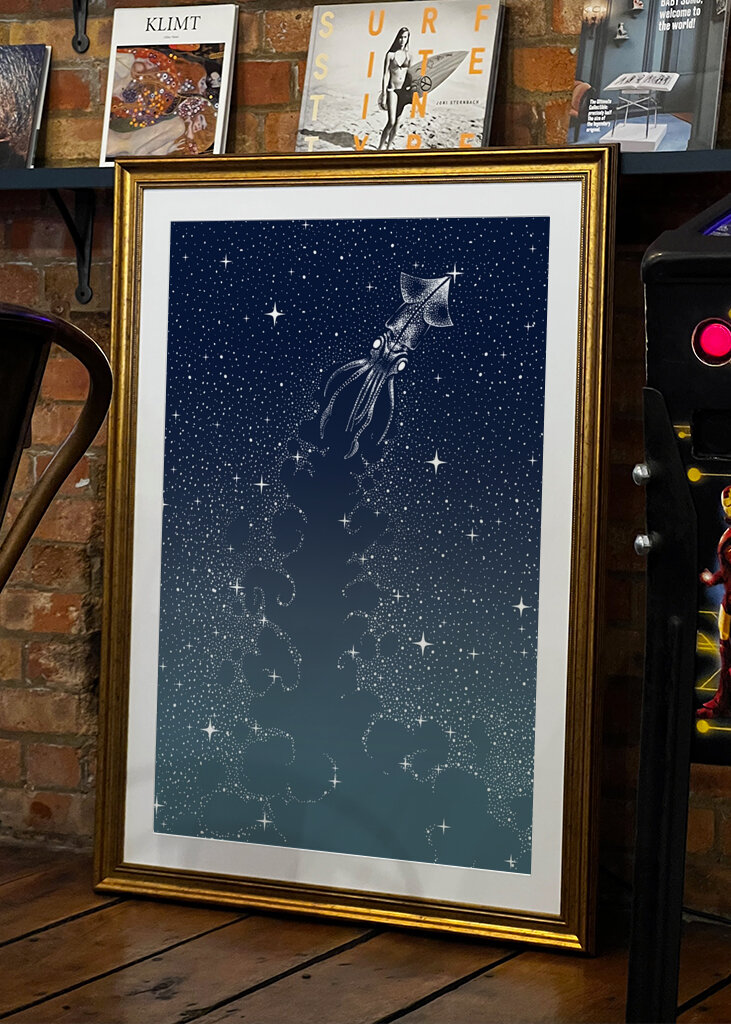 Kozmický let chobotnice