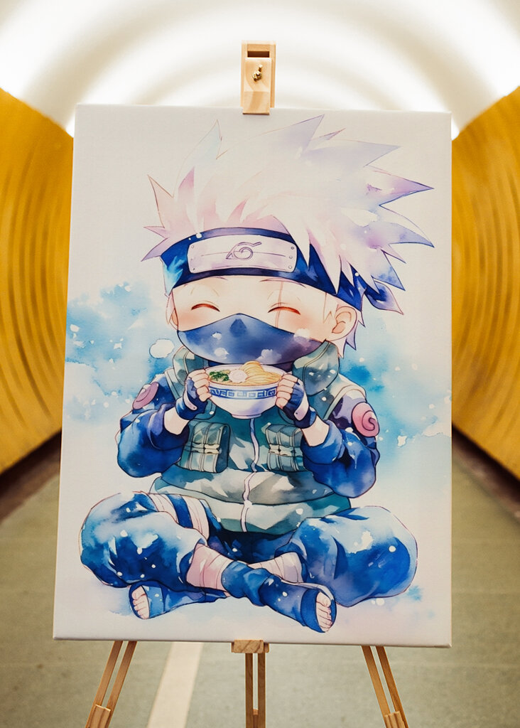 Chibi Kakashi Ramen