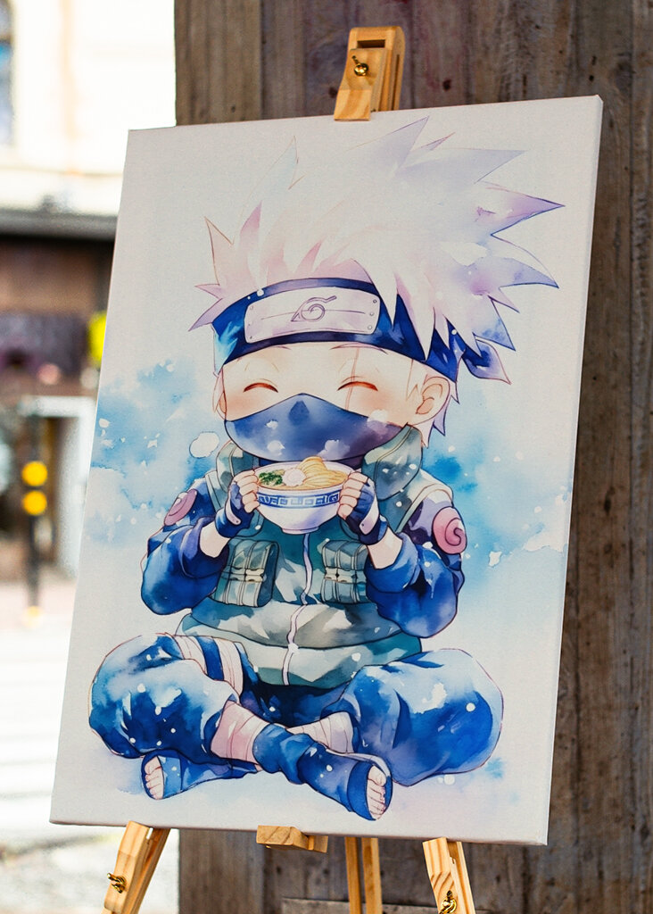 Chibi Kakashi Ramen