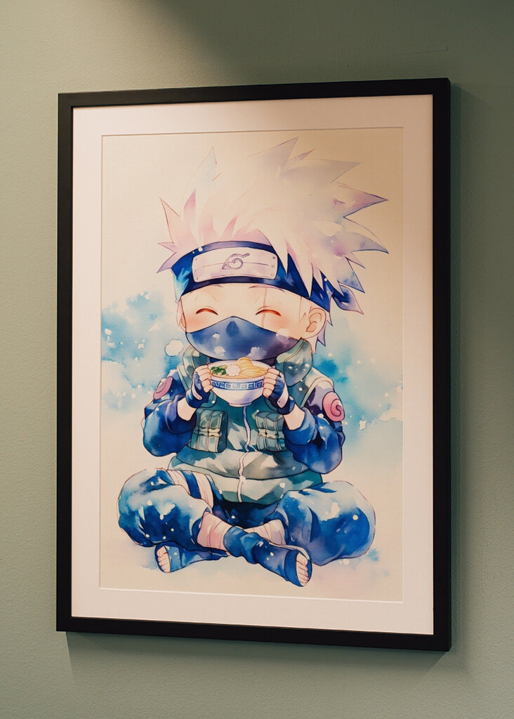 Chibi Kakashi Ramen