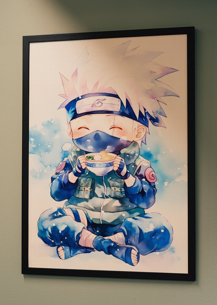 Chibi Kakashi Ramen