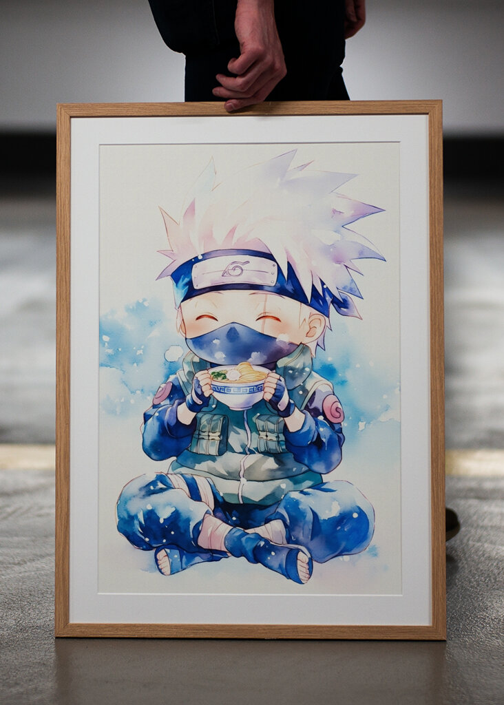 Chibi Kakashi Ramen