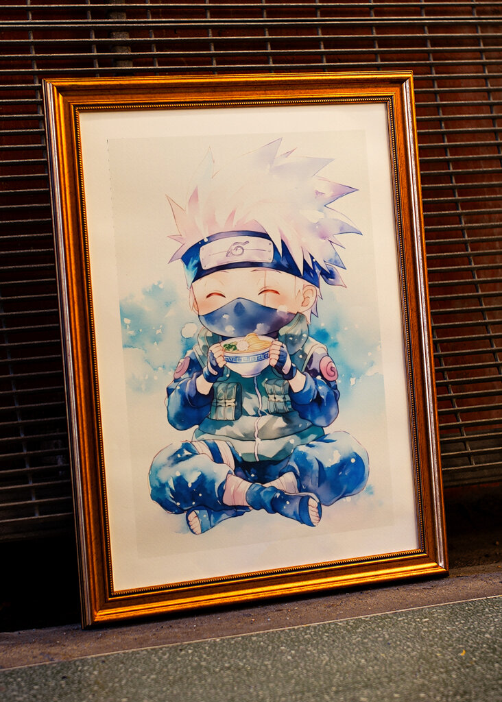 Chibi Kakashi Ramen