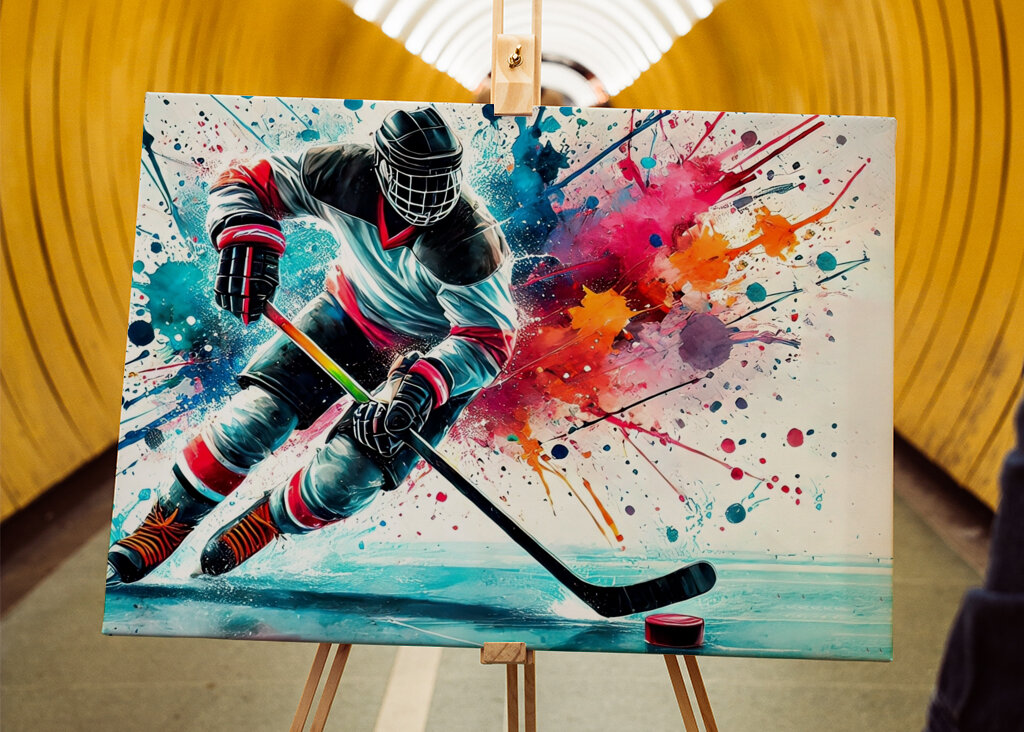 Eishockeyspieler in Acc