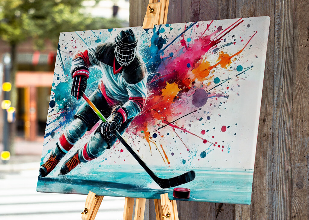 Eishockeyspieler in Acc