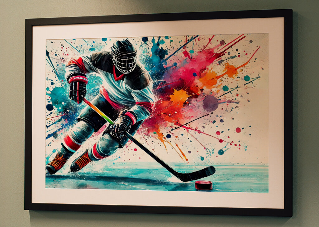 Eishockeyspieler in Acc