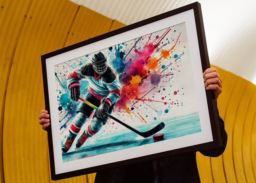 Eishockeyspieler in Acc