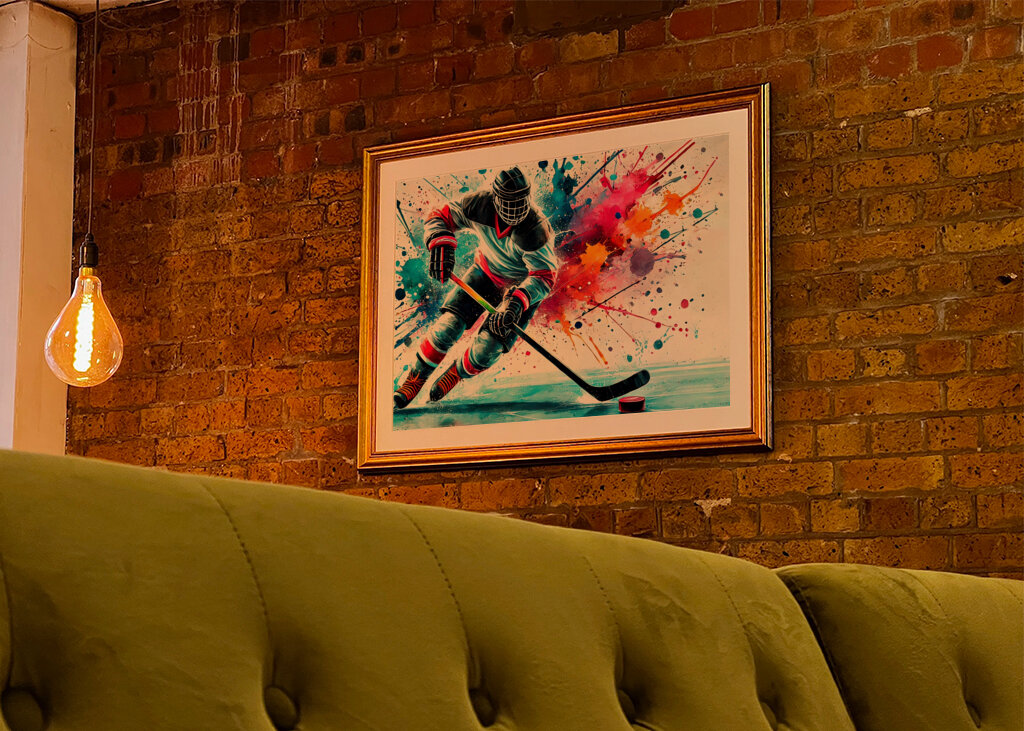 Eishockeyspieler in Acc