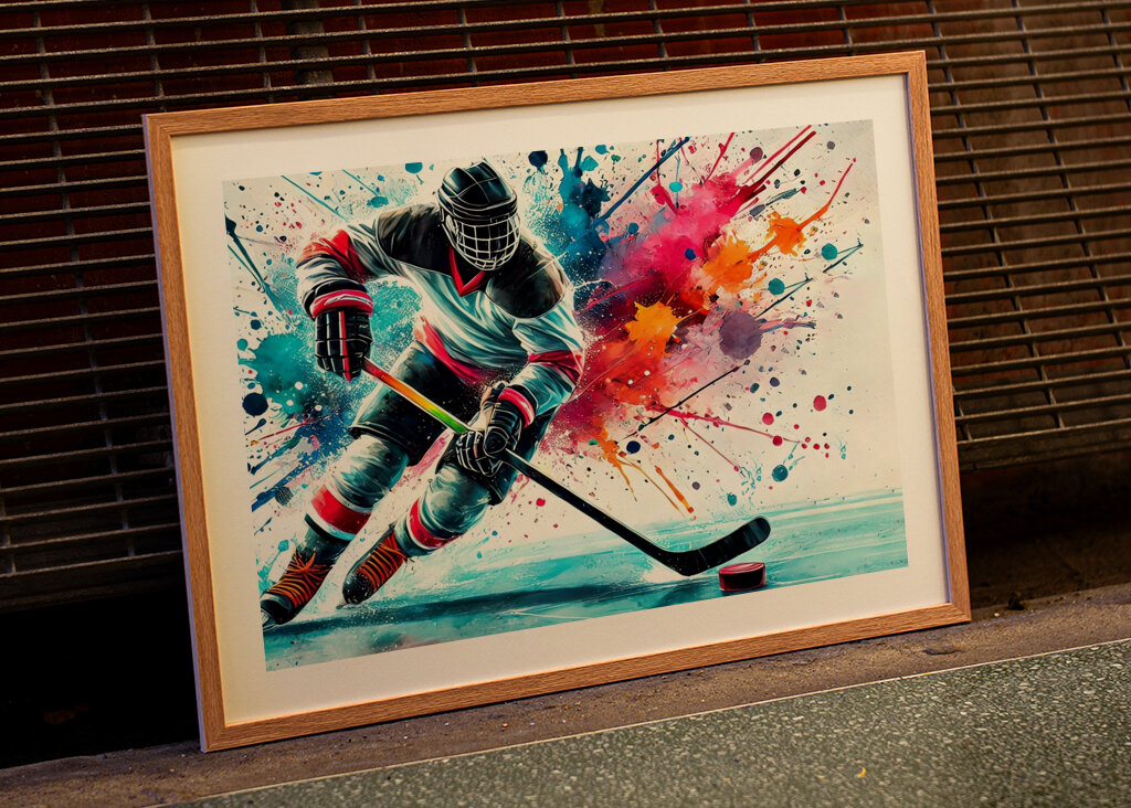 Eishockeyspieler in Acc