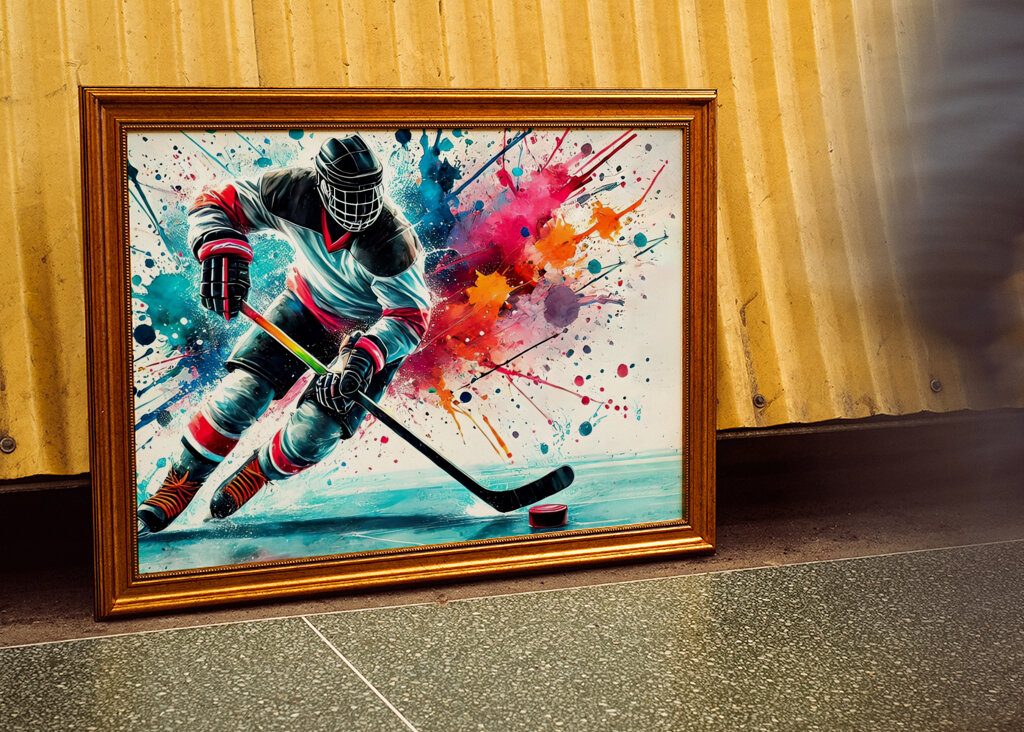 Eishockeyspieler in Acc