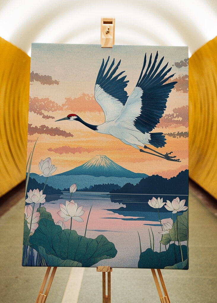 Japansk kunsttrykkran