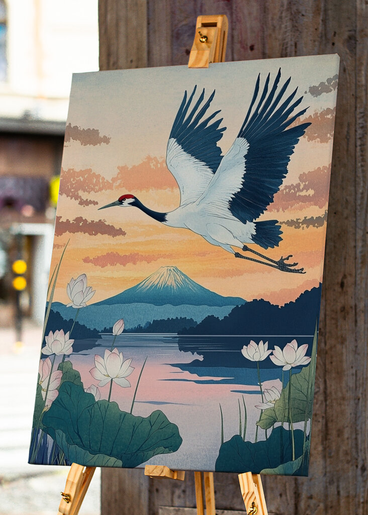 Japansk kunsttrykkran