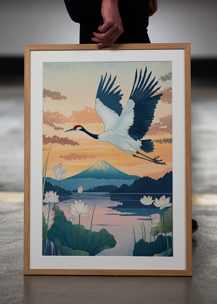 Japansk kunsttrykkran