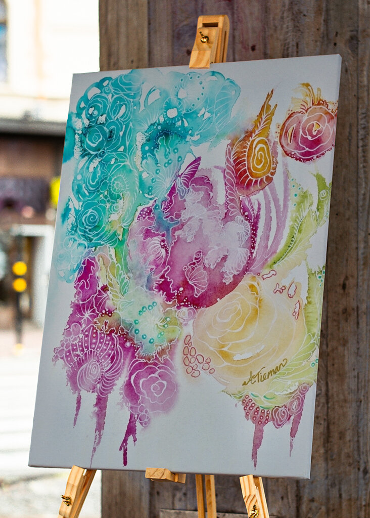 Blomstret drømmelandskap