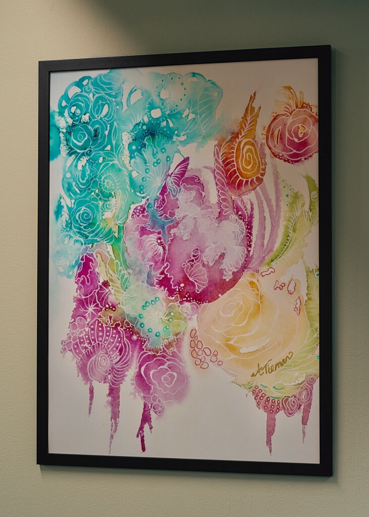 Blomstret drømmelandskap