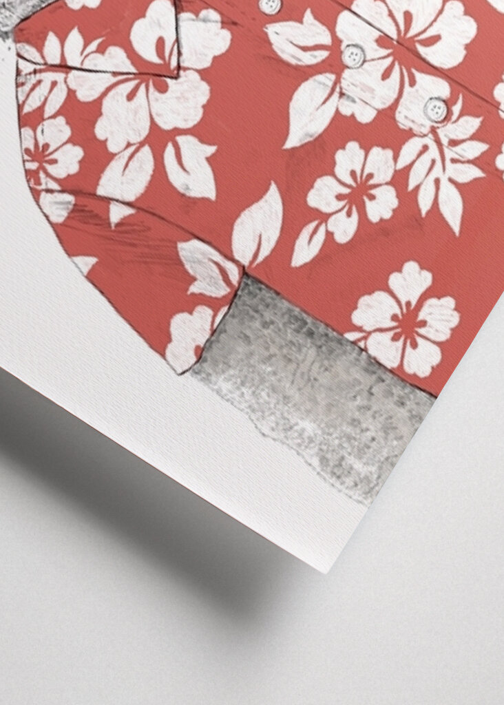 Tropischer Koala-Stil