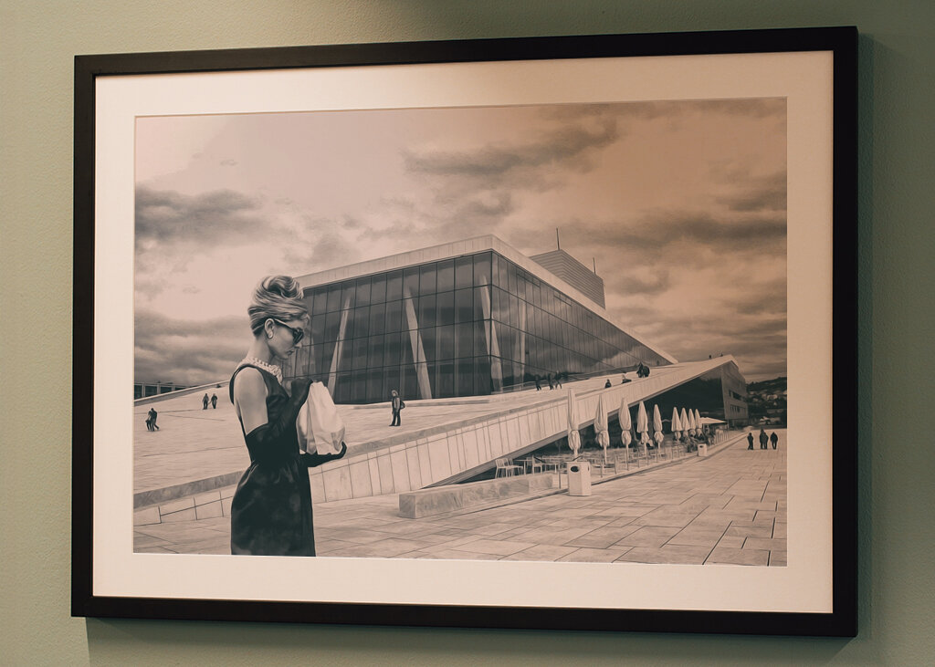 Městská elegance scéna