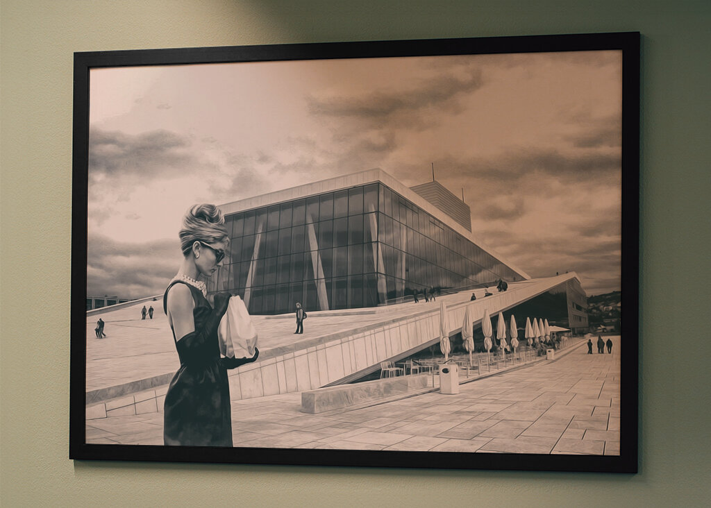 Městská elegance scéna