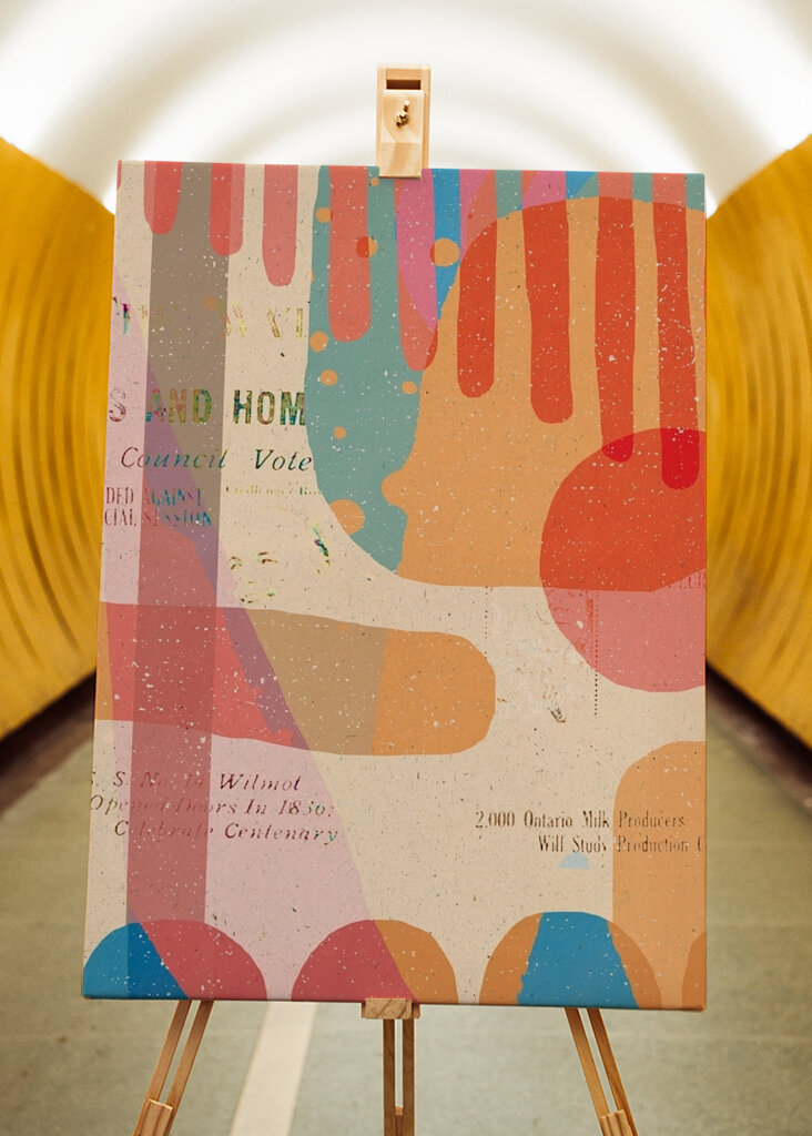 Abstract Layers Burst