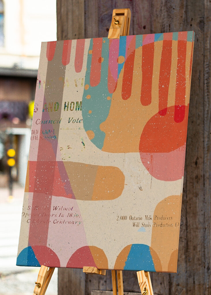 Abstract Layers Burst