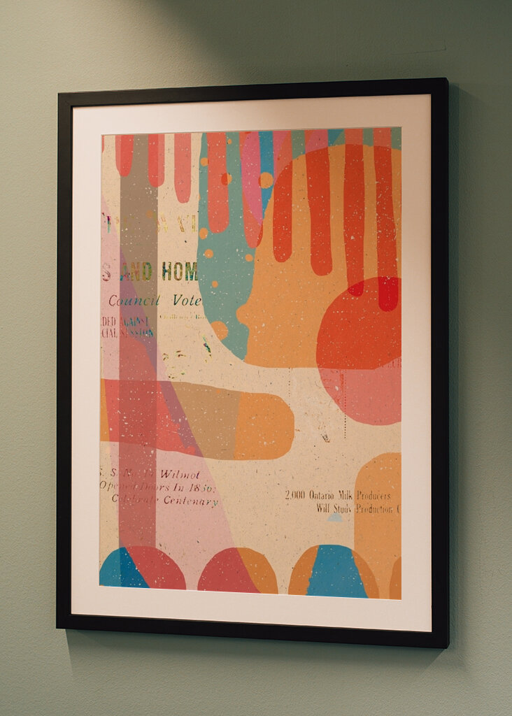 Abstract Layers Burst