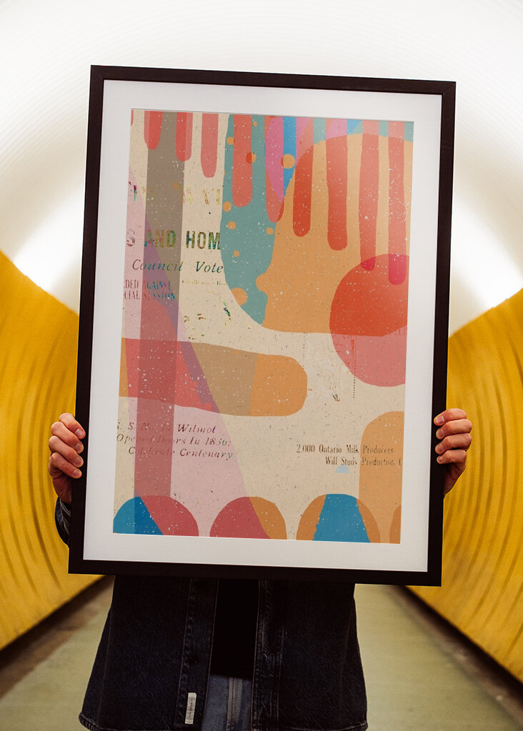 Abstract Layers Burst