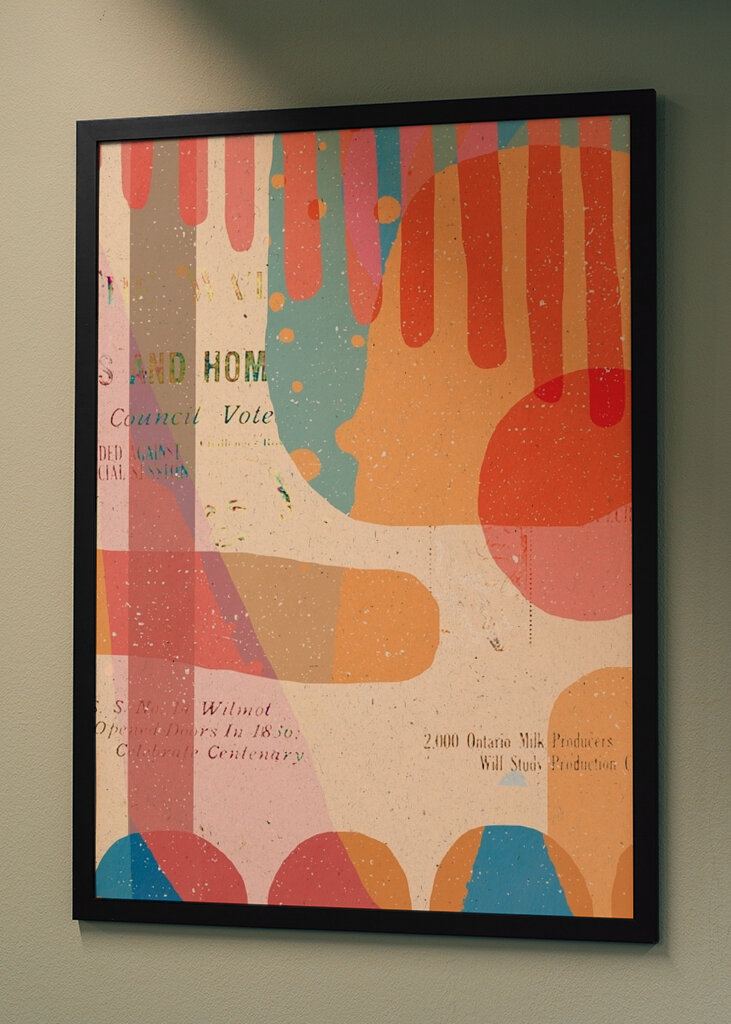 Abstract Layers Burst