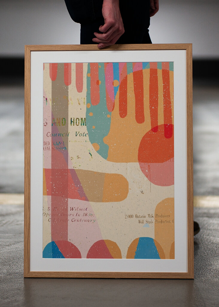 Abstract Layers Burst