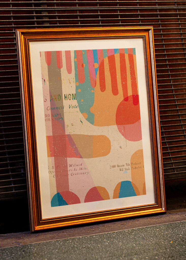 Abstract Layers Burst