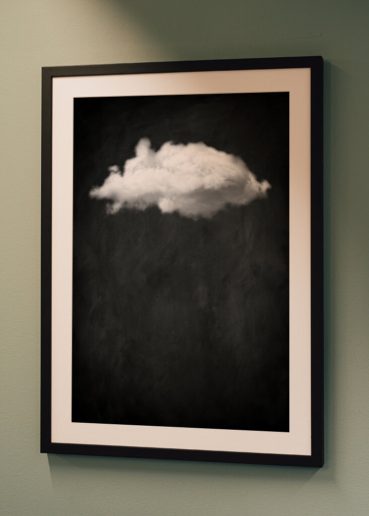 Paisaje onírico flotante