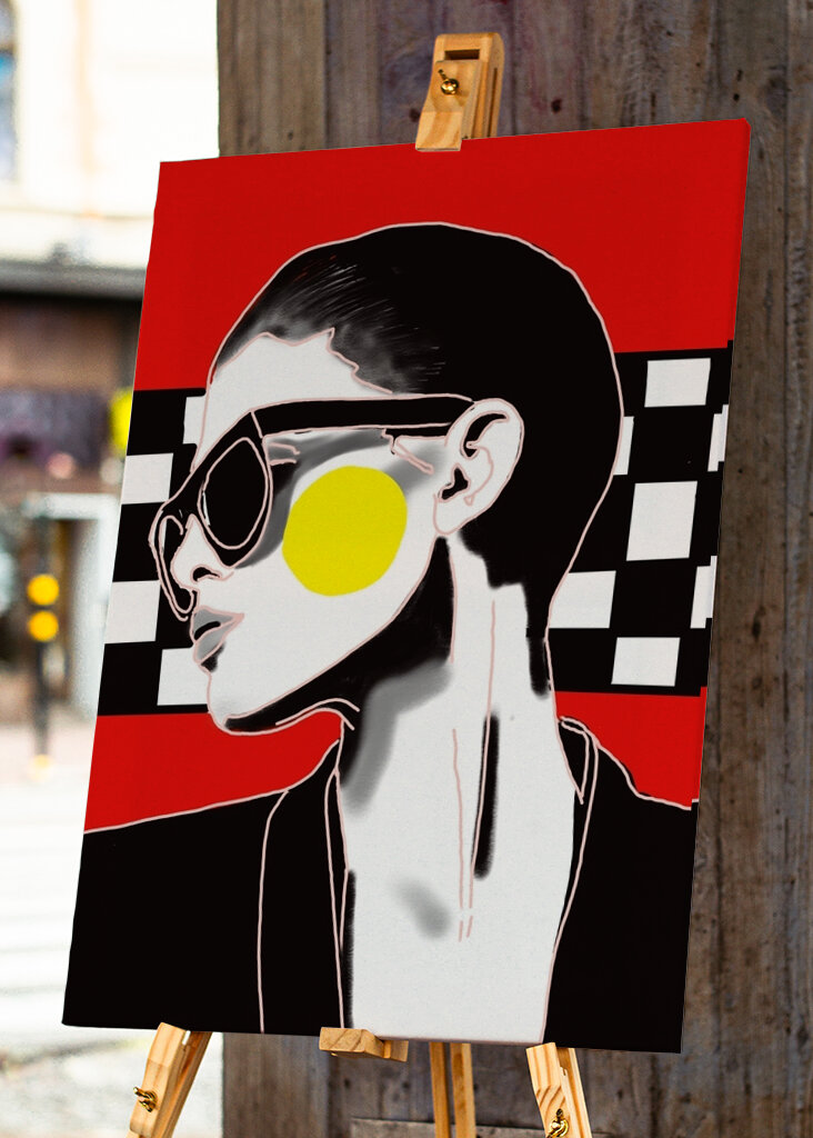 Elegantný kockovaný vkus