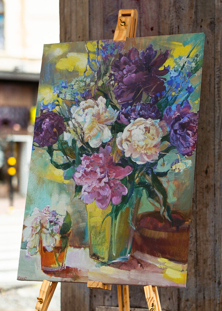 Lebendige Frühlingsblüten