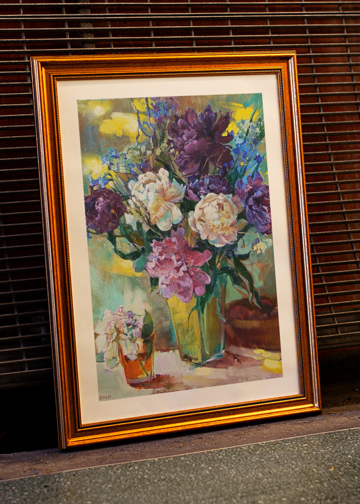 Lebendige Frühlingsblüten