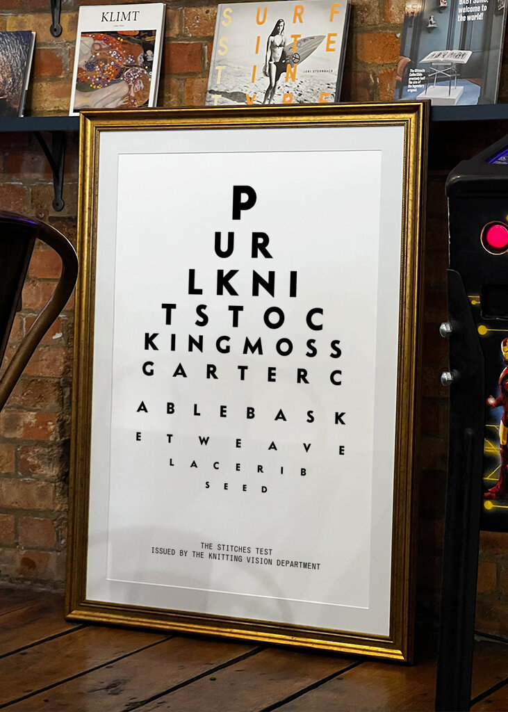 Knitting Eye Chart