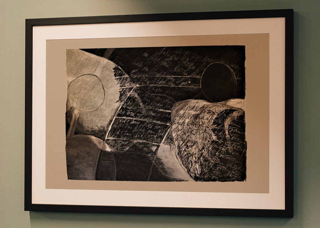 Kreidetafel-Geflüster