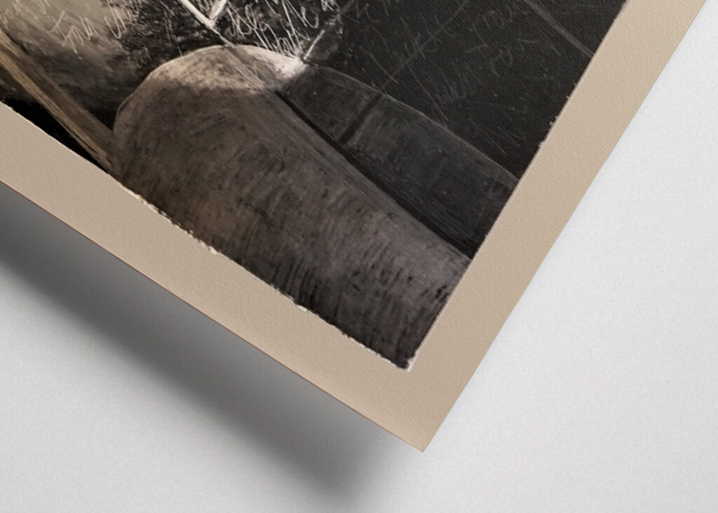 Kreidetafel-Geflüster