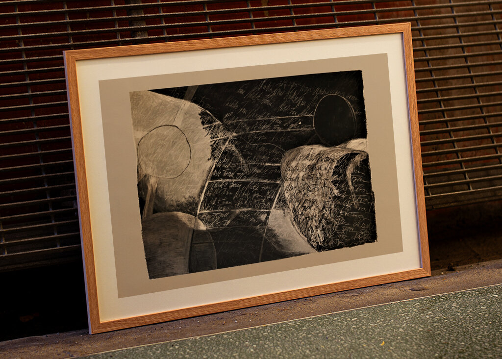 Kreidetafel-Geflüster